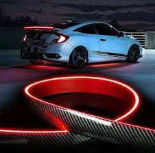 LED Spoiler universal rear lip kit