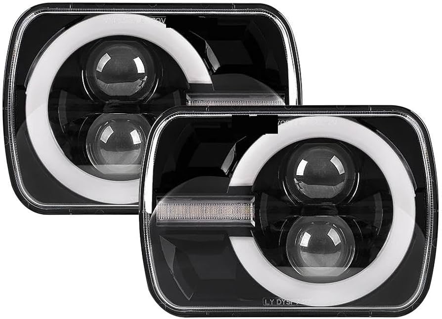 7X6 5X7 Led Headlights For Jeep For Wrangler