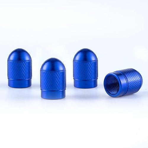 Round Aluminium Valve Caps