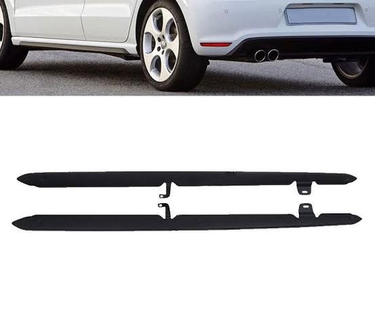 VW Polo 6 GTI OEM Style Plastic Side Skirts