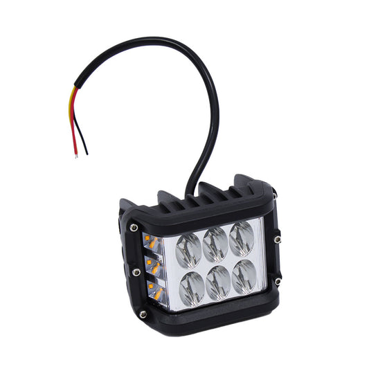 12 LED Spot-light with Amber strobe ( Each )