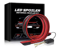 LED Spoiler universal rear lip kit