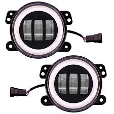 4 Inch Angel Eye Fog Light Car Led Fog WHITE and YELLOW