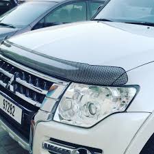 Mitsubishi Bonnet Guard CARBON