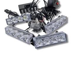 4 LED Grille Emergency lights