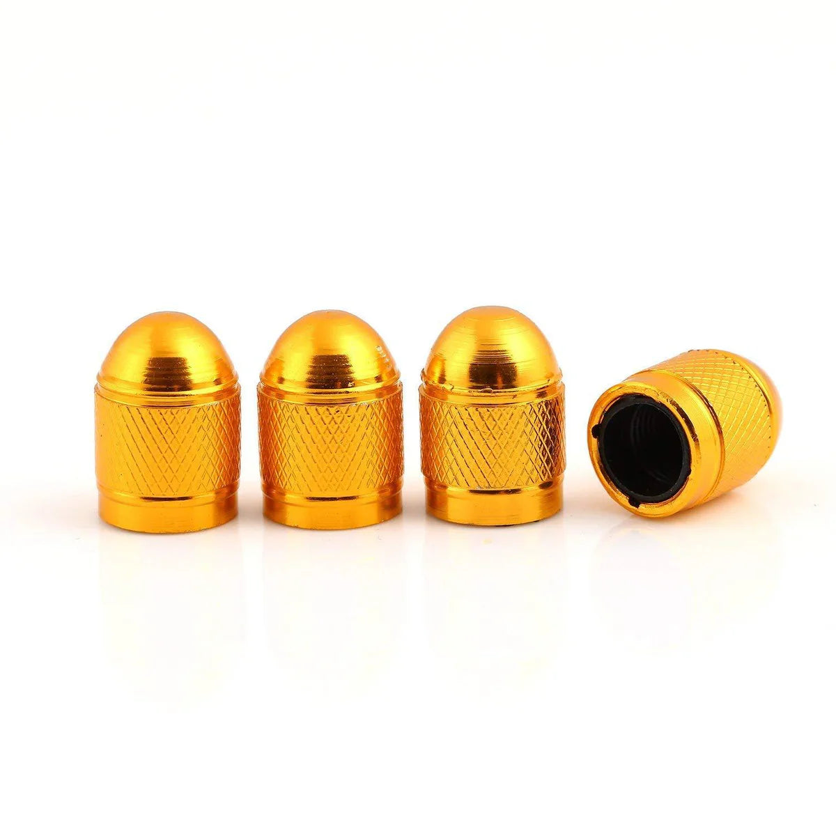 Round Aluminium Valve Caps