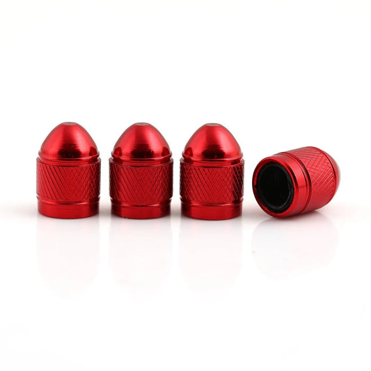 Round Aluminium Valve Caps