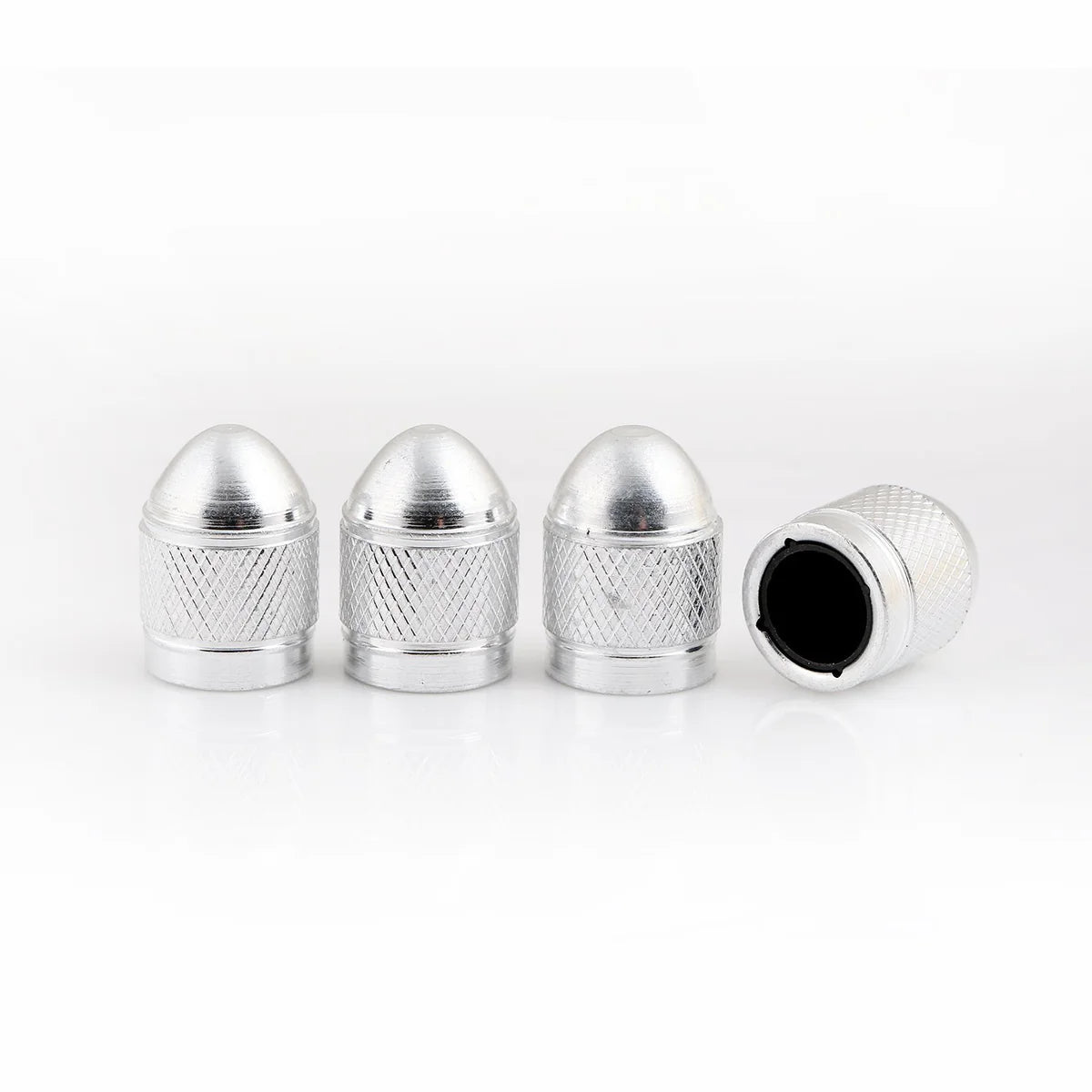 Round Aluminium Valve Caps