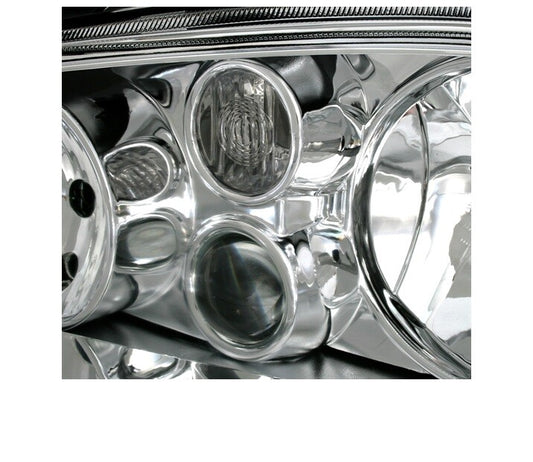 VW Golf 4 Headlight Chrome Set